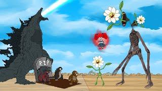 GODZILLA & KONG vs Evolution of Yarnablooms - Poppy Playtime: Size Comparison / ANIMATION