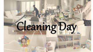 EP. 1_Cleaning Day / 집 청소하는 일상 / 오아시스 식자재 정리 / 첫 브이로그