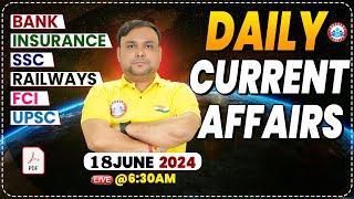 Daily Current Affairs | 18 June Current Affairs | Live The Hindu News Paper Analysis By Piyush Sir