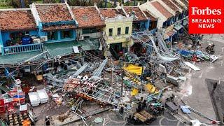 Typhoon Yagi Hits Vietnam, Causes Extreme Damage And Flooding