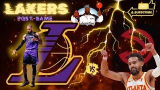 *Live* LAKERS VS HAWKS POSTGAME !