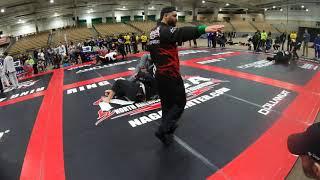 NAGA Franklin, TN. Ultra Heavy Weight (250+ lbs) White belt Match 1