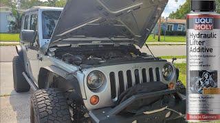 Liqui Moly 20004 Hydraulic Lifter Additive on 2013 Jeep Wrangler. Did it stop the Ticking?