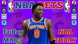 (7-2 RUN!) NBA Best Bets TODAY | Friday March 7 2025 | Player Props + Parlays | FREE Picks