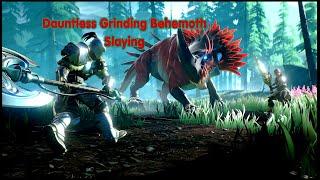 Dauntless Grinding Behemoth Slaying