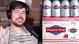 MrBeast Does Happy Dad Taste Test!!! (ALMOST PUKES)