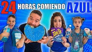 24 HORAS COMIENDO AZUL|4PLUSONE