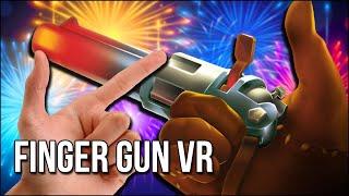 Finger Gun VR | My Actual Finger Becomes A Weapon Of Destruction!
