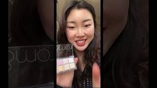 viral glitter eyeshadow palette IS THIS NORMAL??  #kbeauty #makeupreview