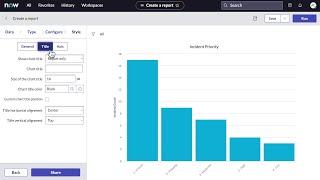 Reporting | Creating a report