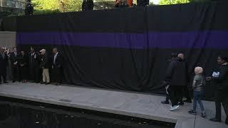 Battery Park City Memorial Wall Dedication (October 15, 2024) with Mayor Adams & Interim PC Donlon