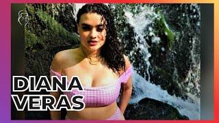 DIANA VERAS: Plus size model loving her body and curls 