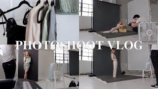 VLOG: photoshoot in the city, how to style, new makeup & more!
