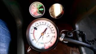 Harbor Freight 98478 $17.99 Nitrous Boost Gauge Test @ 8PSI