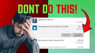 Uninstalling Programs On Windows? You’ve Been Doing It Wrong – Here’s Why!