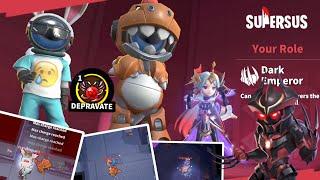 Dark Emperor V Hacker V Kaiju V Gluttony | Super Sus