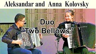 V.Vlasov "Bossa Nova" Duo "Two Bellows" Aleksandar and Ana Kolovsky Macedonia