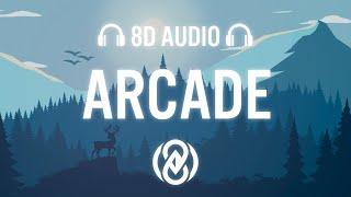 Duncan Laurence - Arcade (Lyrics) | 8D Audio) ft. FLETCHER 