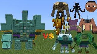 Ancient of Prismarine vs New Mutant More | Minecraft Java | Mob Battle