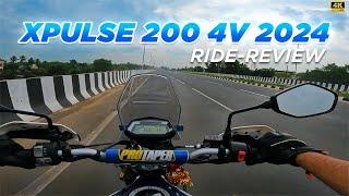 2024 Hero Xpulse 200 4V Detailed Ride Review | Comfort, Mileage, Ride Quality, Engine!!