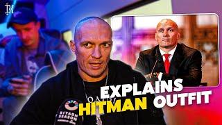 “LISTEN THAT IS NOT TRUE” Oleksandr Usyk EXCLUSIVE | EXPLAINS HITMAN OUTFIT | TYSON FURY REMARKS