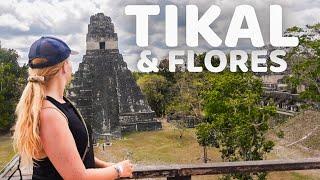 The ancient Mayan city of Tikal & Flores | Guatemala travel vlog