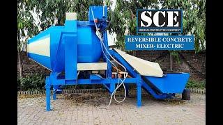 REVERSIBLE DRUM MIXER RM 800 RM 1050 RM 1400 | MINI MOBILE CONCRETE BATCHING PLANT SHRIRAM