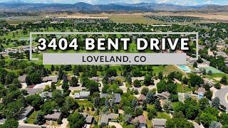 HD Drone Flyover of 3404 Bent Dr - Loveland, CO