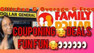 DOLLAR GENERAL & FAMILY DOLLAR COUPONS GLITCHES OVERAGE OMG