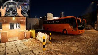 Night shift Driver - Tourist Bus Simulator || Logitech G920 Gameplay