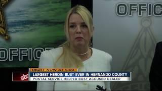 Largest heroin bust ever in Hernando County