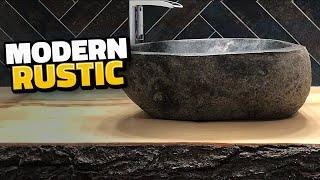 Bathroom Remodel | Live Edge Vanity