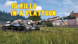 World of Tanks Object 704 - 15 Kills in a 2 player plattoon
