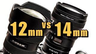 最强超广角：Sony 12-24mm vs Nikon 14-24mm/2.8 使用体验