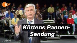 das aktuelle sportstudio: Die Pannensendung aus dem Jahr 1986   | ZDFsport