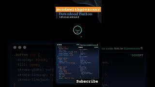 Download button animation | html | css #coding #webdesign #codewithharry