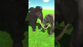 WOOLLY MAMMOTH VS ELEPHANT - NEW ARBS UNITS - Animal Revolt Battle Simulator