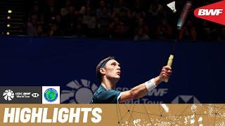 Viktor Axelsen clashes against Anthony Sinisuka Ginting in an electric quarterfinal
