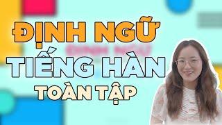 ĐỊNH NGỮ trong tiếng Hàn là gì ? | Tiếng Hàn Cô Vy - LAS Academy