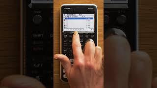 [Casio fx-CG50 tutorials]  Graphing Inequalities #shorts