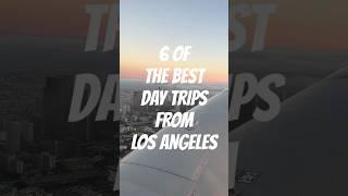 Save these six day trips from Los Angeles. Which one will you be visiting first? ⁠