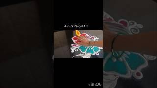 Satisfying rangoli‍ #shorts #ytshorts #ytviral #yt #art#satisfyingrangoli