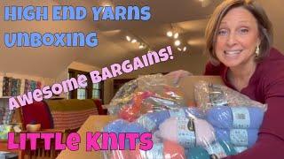 High Quality Yarn Unboxing - Little Knits. Great bargains on Noro, Schachenmayr, Cascade and More!