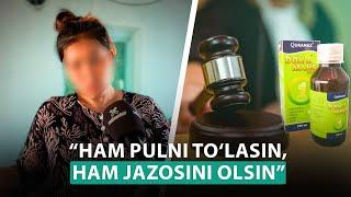 “Ham pulni to‘lasin, ham jazosini olsin” - jabrlanuvchi