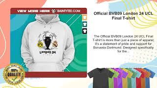 Official BVB09 London 24 UCL Final T-shirt