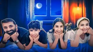 حولنا غرفة القعدة ل غرفة نوم ️ (بالبيجامات)