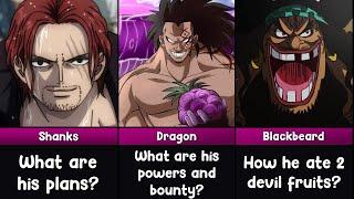 Most Mysterious Characters In One Piece
