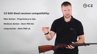 CZ 600 Picatinny Rail Attachment for Steel Receivers