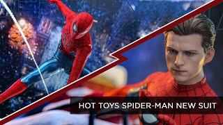 Hot Toys Spider Man New Red and Blue suit no way home