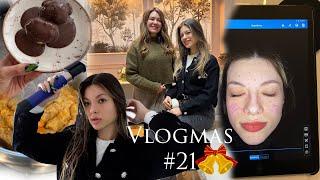 CİHAZLA DETAYLI CİLT ANALİZİ YAPTIRDIM Cilt Yaşım, Botoks, Anneme Akşam Yemeğine Gittik #vlogmas 21